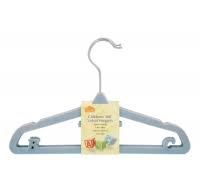 Children Velvet Hangers - Blue Pack of 3 - DGI2112