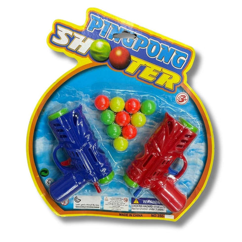 ASSORTED PING PONG SHOOTER. HU10171