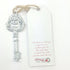 DELUXE FATHER CHRISTMAS SANTA MAGIC FRONT DOOR KEY NO CHIMNEY....NO PROBLEM XMN0634. XM1850