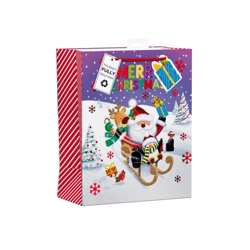 'GIFTMAKER MERRY CHRISTMAS SANTA'S LARGE GIFT BAGS APX 36 X 28CM'||'. '||'XAPGB14L'