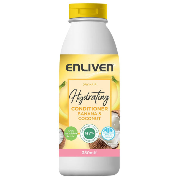 ENLIVEN BANANA & COCONUT HYDRATING HAIR CONDITIONER 350ML. C005742