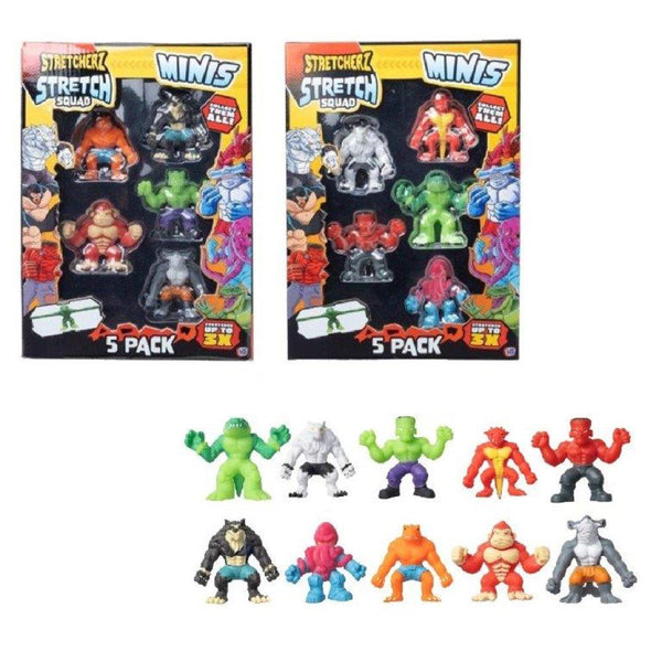 Stretch Squad Toys - Assorted Mini Toys 5 Pack | 1350055