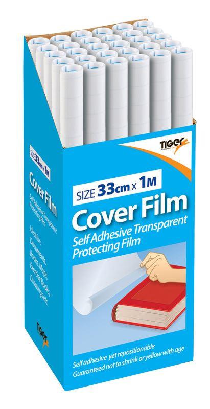 Book Cover Film - TIGER 33CM X 1M T300003 Protection