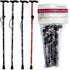 PRIMA ASSORTED FLORAL FOLDING ADJUSTABLE WALKING STICK. 41170C
