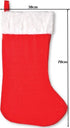 LARGE SUPER PLUSH CHRISTMAS STOCKING 25 INCH. SDPL