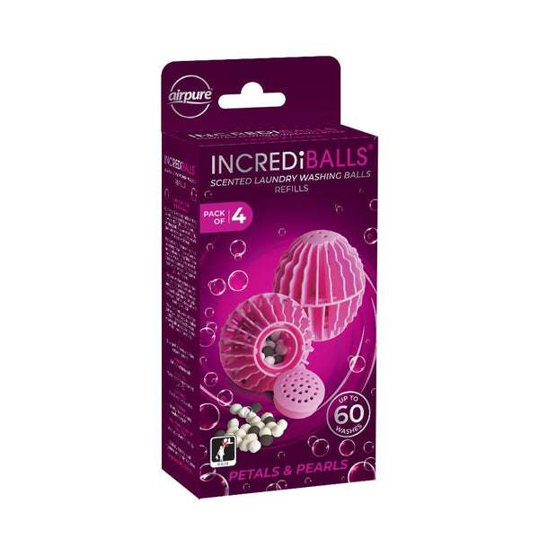 Laundry Scented Balls - AIRPURE INCREDIBALLS Petals & Pearls