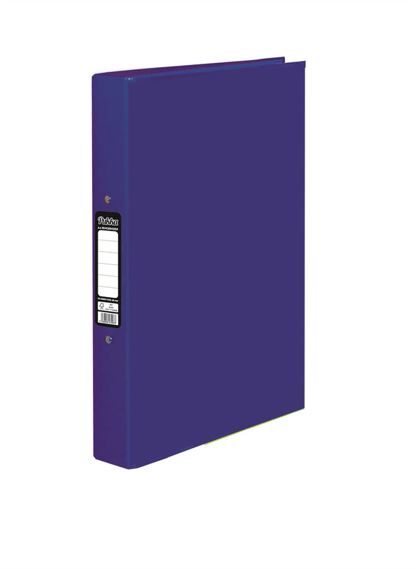 PUKKA BRIGHTS A4 RING BINDER FILE - NAVY BLUE. BR7997