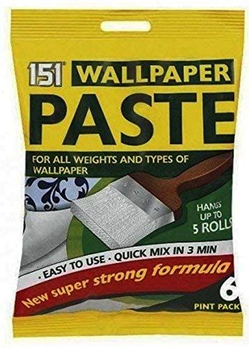 Wallpaper Paste - Hangs Up To 5 Rolls | 151 - 6 Pint Pack