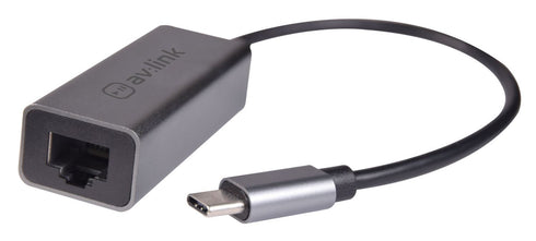 USB-C Ethernet Adapter - AV LINK Gigabit Connectivity 500.104UK