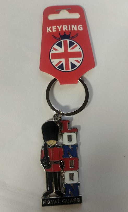 Royal Guard Keyring - Union Jack Souvenir 12 Pack JL2223