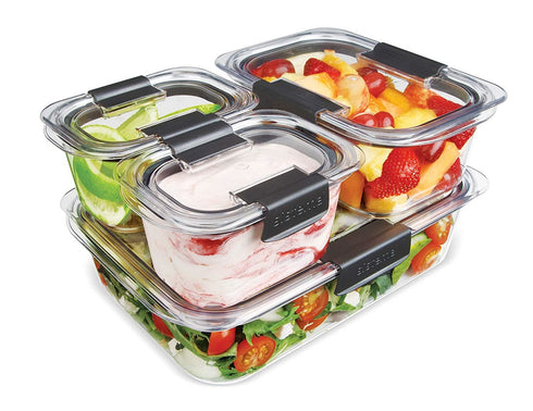 SISTEMA LEAK PROOF FOOD STORAGE CONTAINER CLEAR WITH GREY 920ML. SIS55110