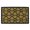 Geometric Door Mat - JVL Woven Tuffscrape Scraper 45x75cm