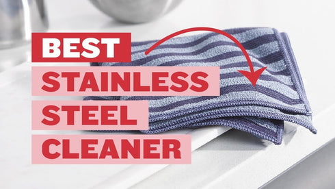 Stainless Steel Cleaning Cloth - E-CLOTH SSC for Spotless Shine