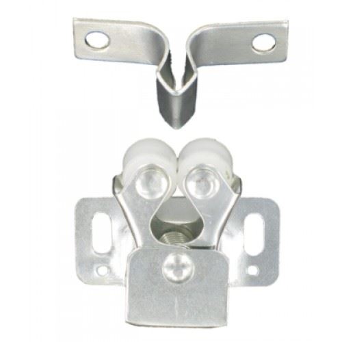 Cupboard Catch - FAST PAK VALUE 5893 Double Roller 2-Pack