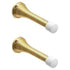 Brass Door Stop - STAR PACK SPRING 72132 Brass Plated
