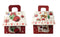 CHRISTMAS REINDEER / BAUBLES GIFT BAG BOX 15.8CM X 9.5CM X 14.5CM 12/PK. YXL5016L