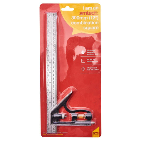Combination Square 12 Inch - Precision AMTECH AMP3398 Tool