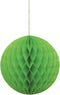 Lime Green Honeycomb Pom Pom 8 Inch - UNI64254 Party Decor
