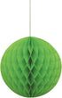 Lime Green Honeycomb Pom Pom 8 Inch - UNI64254 Party Decor