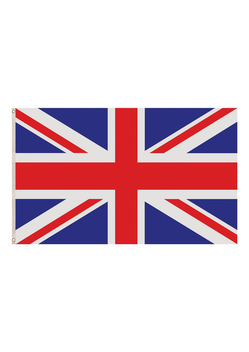 Union Jack Flag 5x3 ft - Authentic UK Design F77001