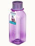 SISTEMA SQUARE ASSORTED COLOUR WATER BOTTLE 475ML. SIS870