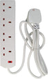 Surge Protected Extension Lead - DAEWOO 4 Gang 2M