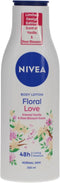 NIVEA 250ML BODY LOTION FLORAL LOVE VANILA AND ROSE SCENT. TONIV495