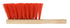 Wooden Hand Brush with Stiff Red PVC Fibres - Elliott 11 Inch