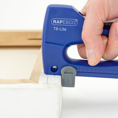 RAPESCO Z-DUO STAPLE TACKER WITH 300 STAPLES - BLUE. ROP0955