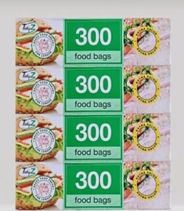 Freezer Storage Bags - TIDYZ Extra Value 300 Pack B0557