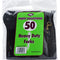 Heavy Duty Plastic Forks - Black 50 Pack PPS95023
