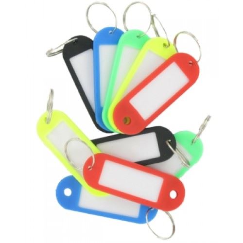Large Key Tags - FAST PAK VALUE 6609, 4 Pack Key Organizer