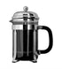Chrome Coffee Press 6 Cup - TM08C Elegant Plunger Maker