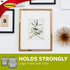 COMMAND PICTURE HANGING STRIPS VALUE PACK - 4 PAIRS (MEDIUM) 8 PAIRS (LARGE). 4345 17209
