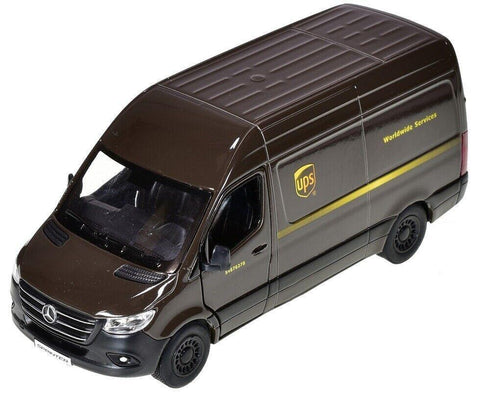 UPS EDITION SPRINTER VAN 1:48 SCALE DIECAST TOY CAR. TY6952