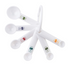 TALA PLASTIC MEASURING SPOONS SET OF 6. 10A10450