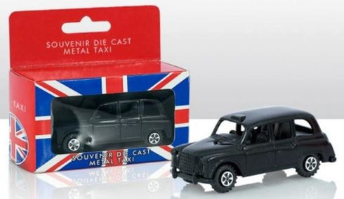 Die Cast London Taxi Model EL70351 - Authentic Replica Collectible