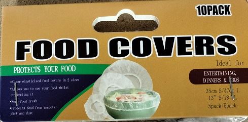 Stretchable Food Covers 10-Pack - Keep Food Fresh with JL5117