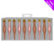 10 PCS DROPLET GLITER BABUBLES ROSE GOLD 90 MM. DP55284