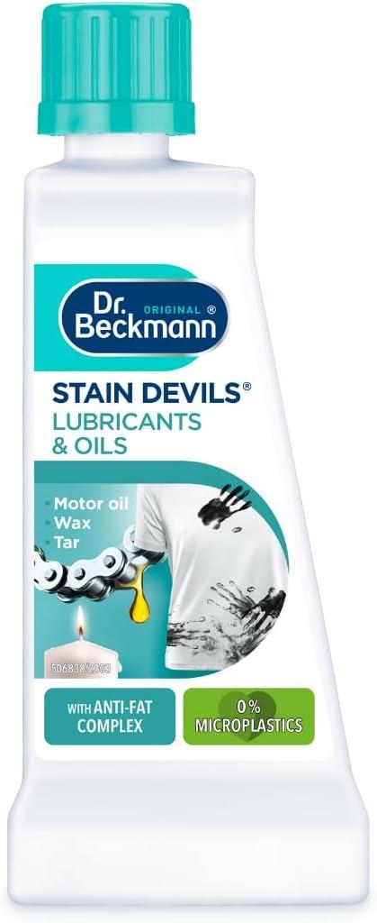 Dr Beckmann Stain Devils Grease Lubricant Paint Diesel Glue Wax Tar Remover 50ml