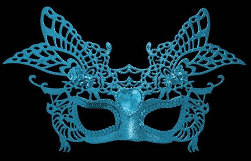 MASQUERADE MASK TURQUIOSE. DP54822