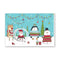 18 PCS CUTE CHRISTMAS PAPER TABLEWARE SET (6 PLACEMATS - 6 COASTERS & 6 CUTLERY HOLDERS). XPAMAT