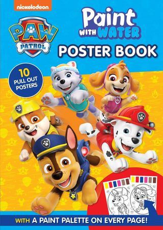 Paw Patrol Painting Water Poster Book - Creative Fun for Kids