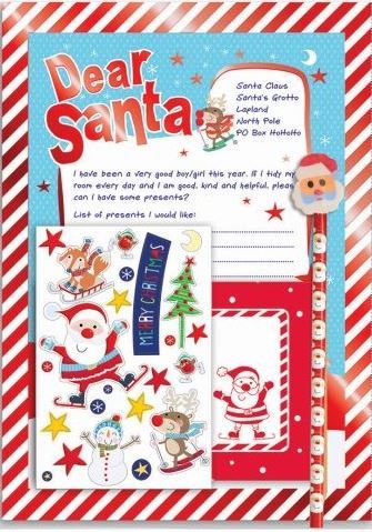 Santa Letter Kit - Kids Create Christmas Letter to Santa Pack