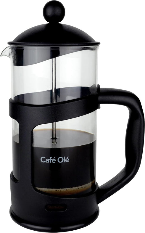 CAFE OLE EVERYDAY CAFETIERE COFFEE MAKER CUP FOR 1000ML BLACK. CMP-10BK