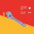 AMTECH ADJUSTABLE WRENCH 10 INCH. C2000