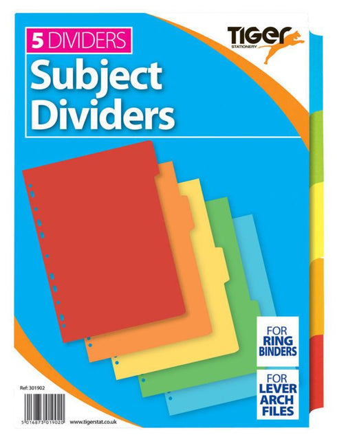 Card Divider Binders - Organize with TIGER A4 T301902