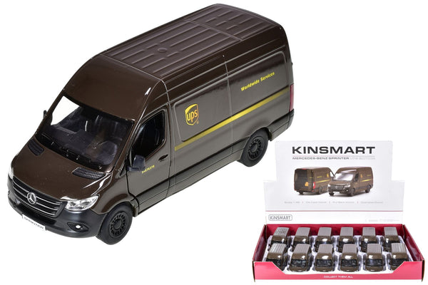 UPS EDITION SPRINTER VAN 1:48 SCALE DIECAST TOY CAR. TY6952