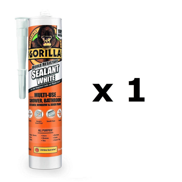 Mould Resistant Sealant - GORILLA WHITE 295ML | 1144011