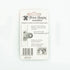 SHAW X NICKLE PLATED FRAME PLATES 25MM. FS12861